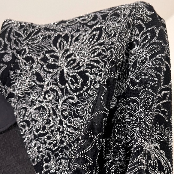 Alex evening glitter twinset top - Picture 6 of 6